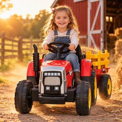 Tracteur électrique pour enfants ELJET Tractor Lite - Wheelyshop