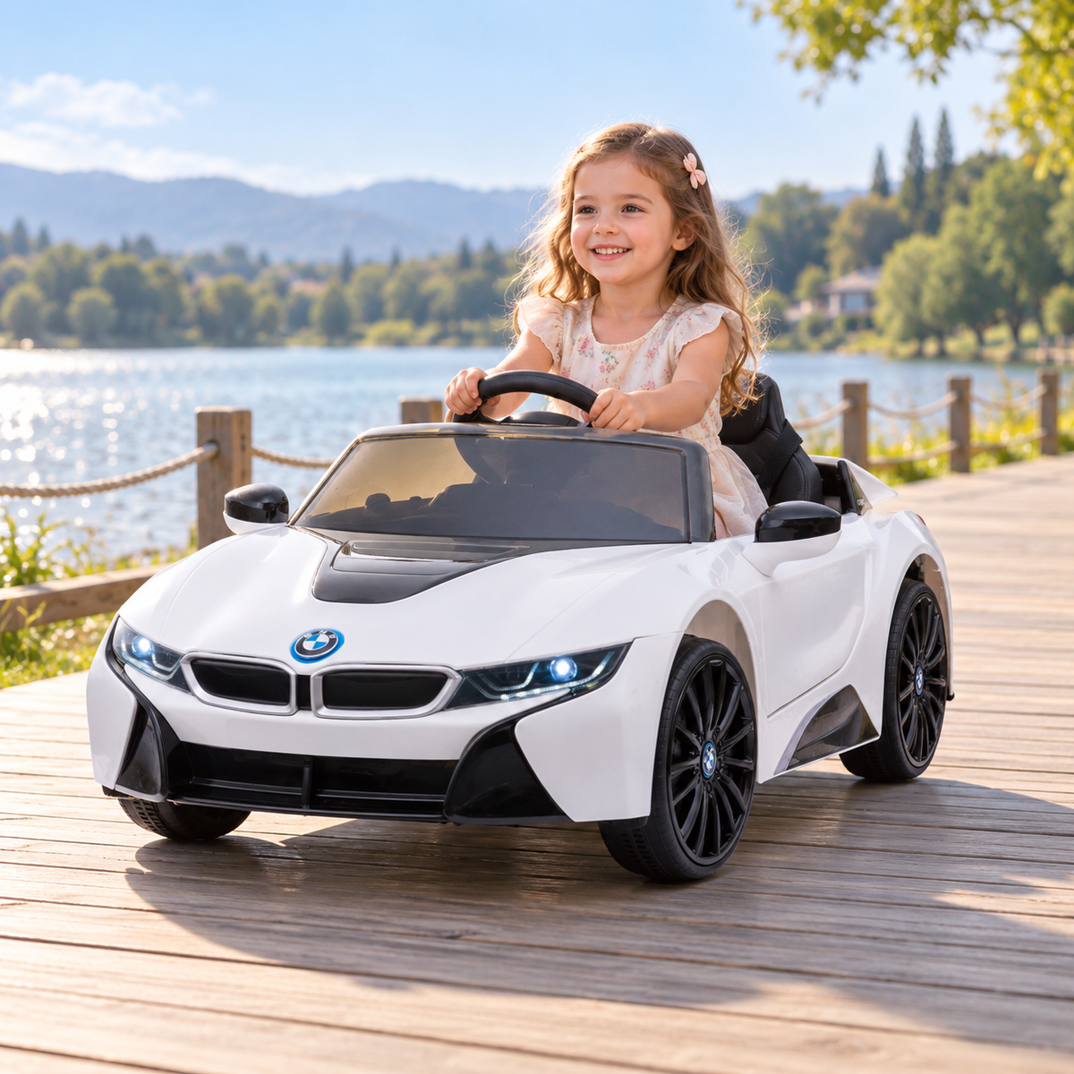 Voiture électrique pour enfants BMW i8 Coupe - Wheelyshop
