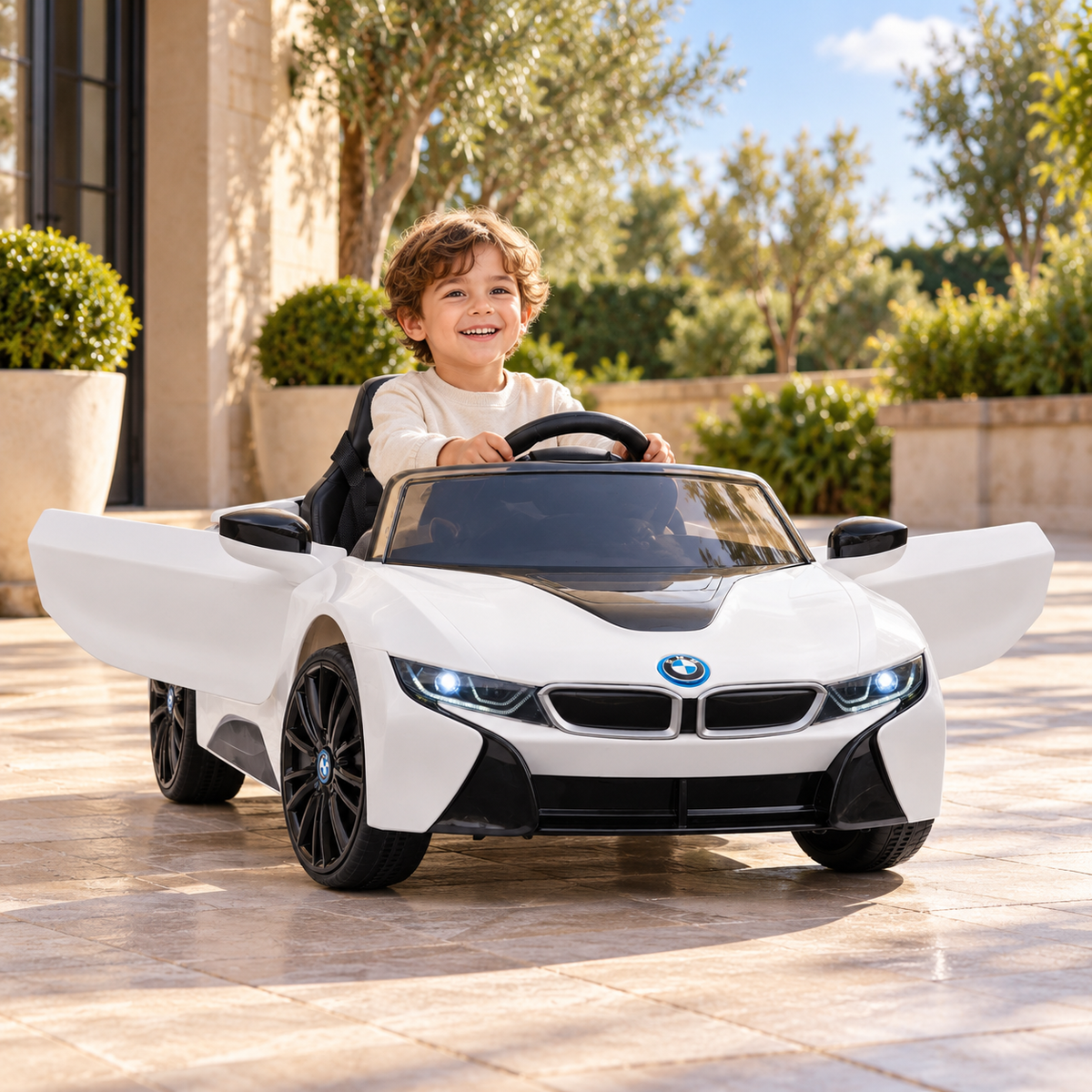 Voiture électrique pour enfants BMW i8 Coupe - Wheelyshop