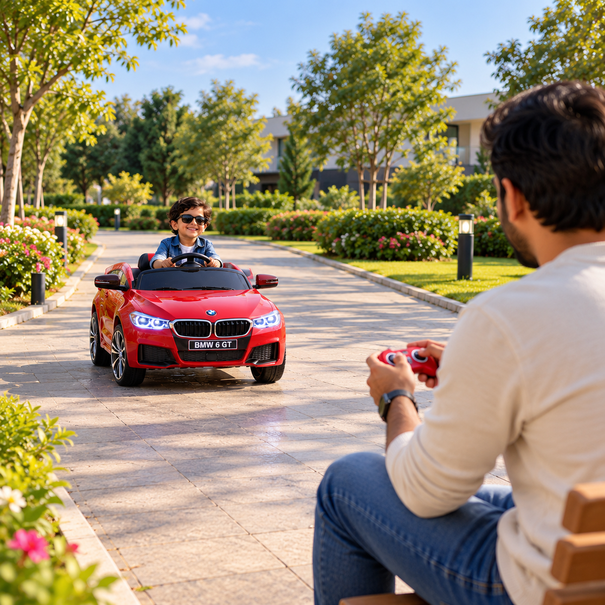 Voiture électrique pour enfants BMW 6GT - Wheelyshop