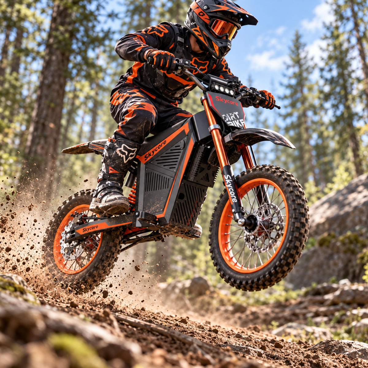 Moto-cross électrique Skycore S11 avec couple de 220 Nm – Wheelyshop
