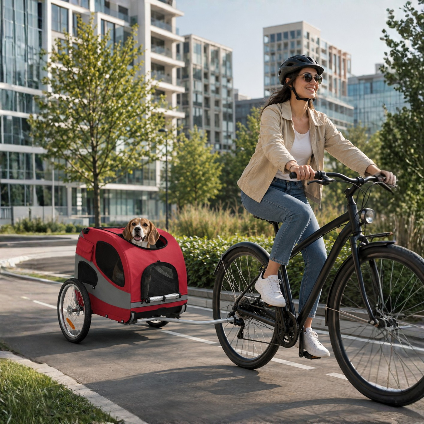 Smart husdjursvagn cykel 10801