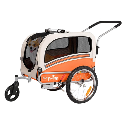 Smart husdjursvagn cykel 20303B - Remorque pour animaux - Wheelyshop