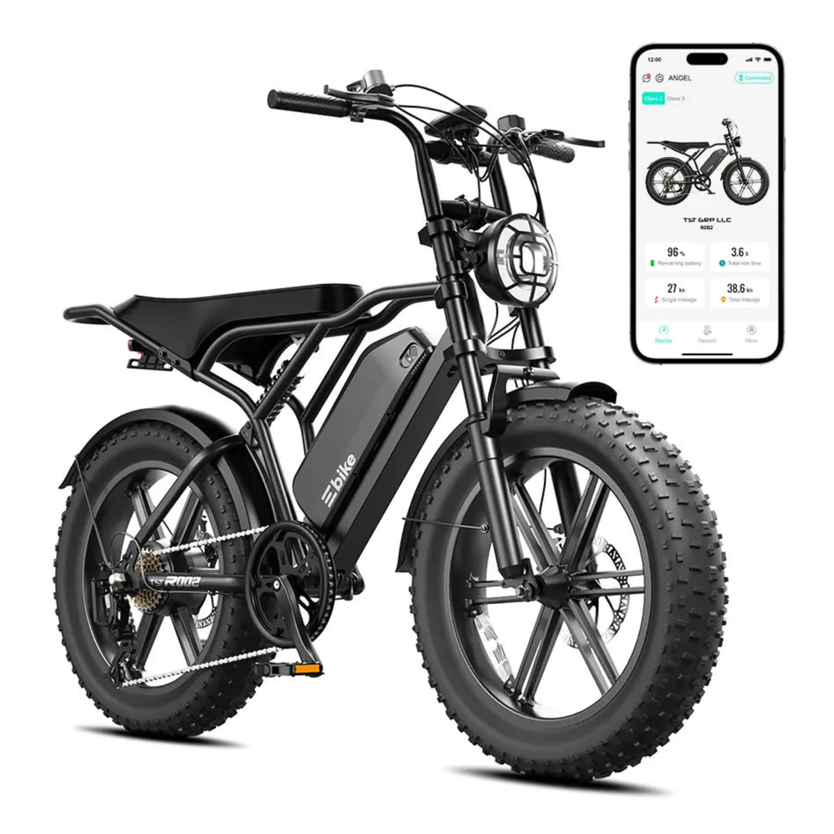 TST R002 Plus - Vélo électrique - Wheelyshop