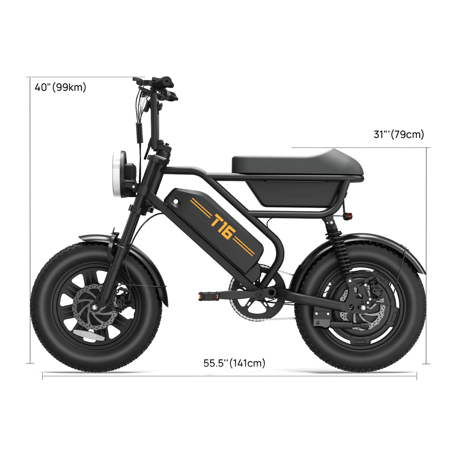 URLIFE T16 - Vélo électrique - Wheelyshop
