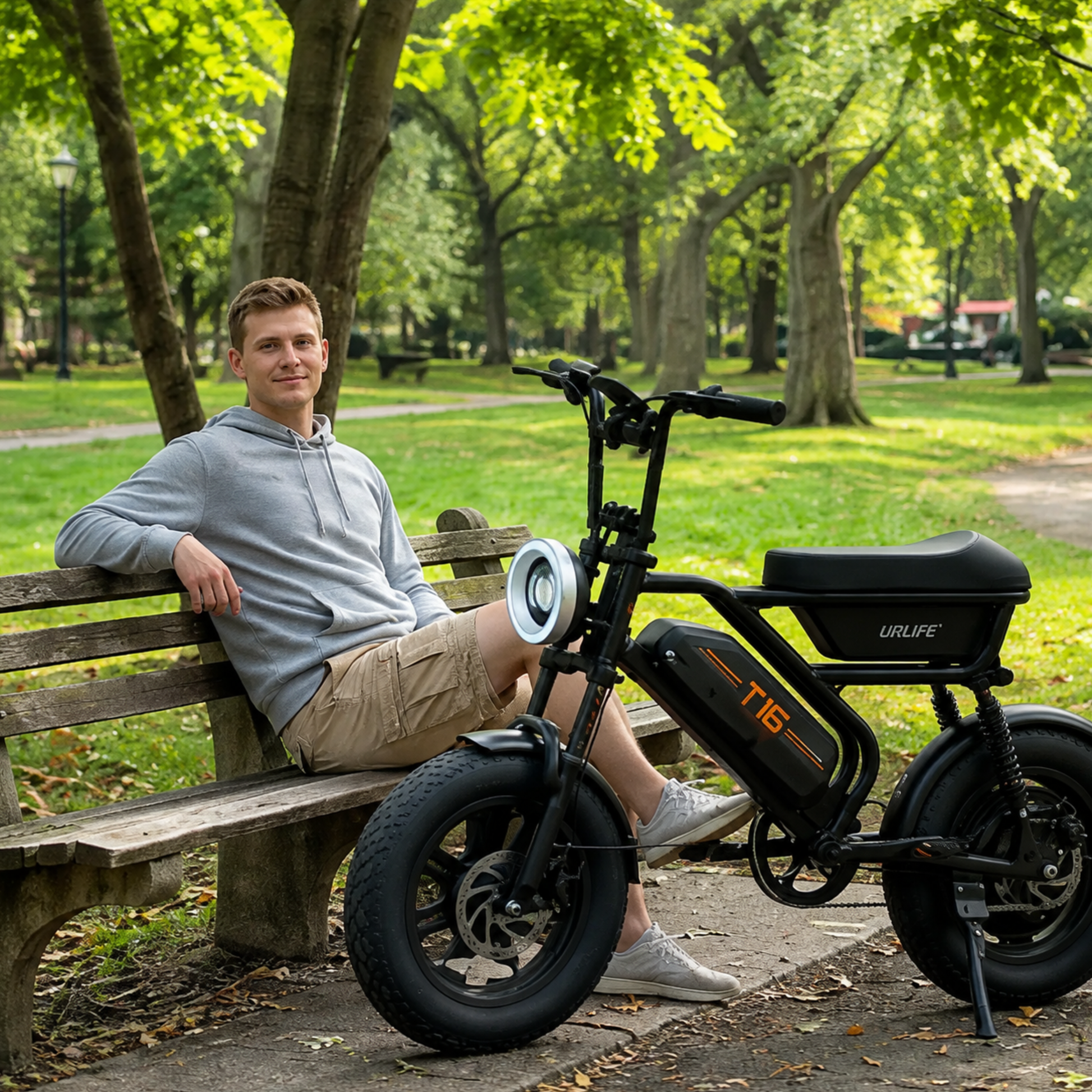 URLIFE T16 - Vélo électrique - Wheelyshop