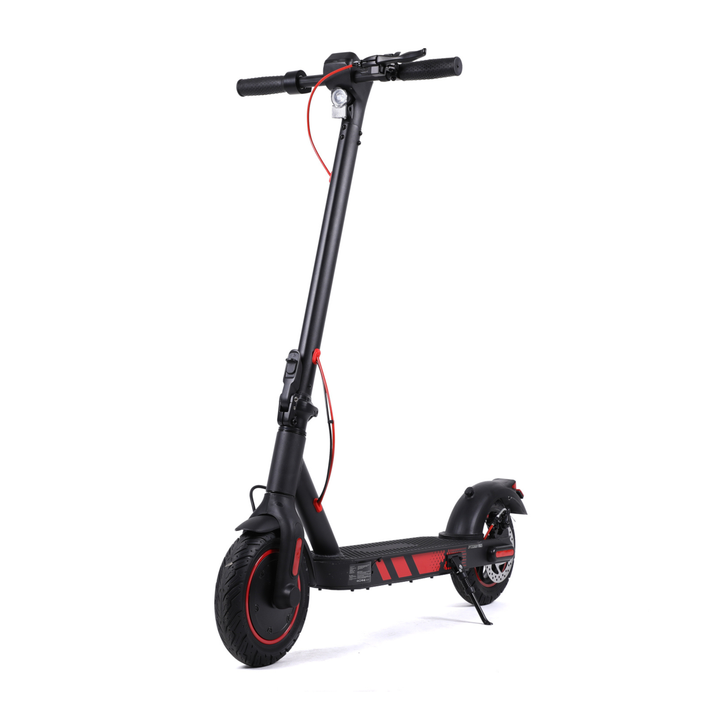 Trottinette électrique Wheely J04 vue de trois-quarts avant