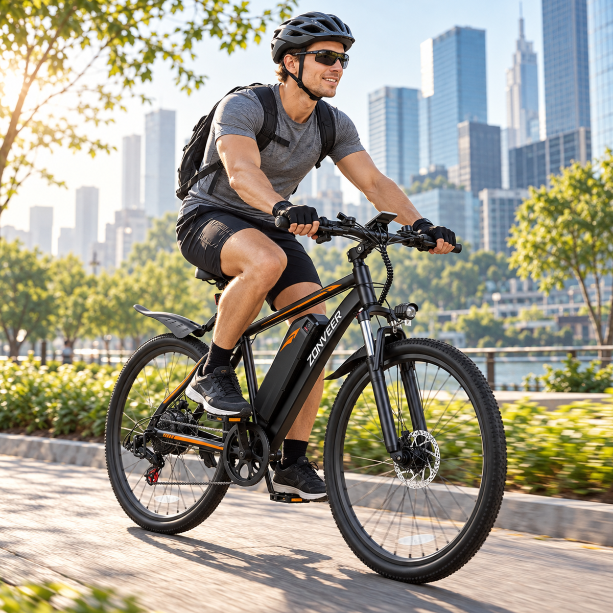 ZONVEER M26 vélo électrique avec protection IP54 – Wheelyshop