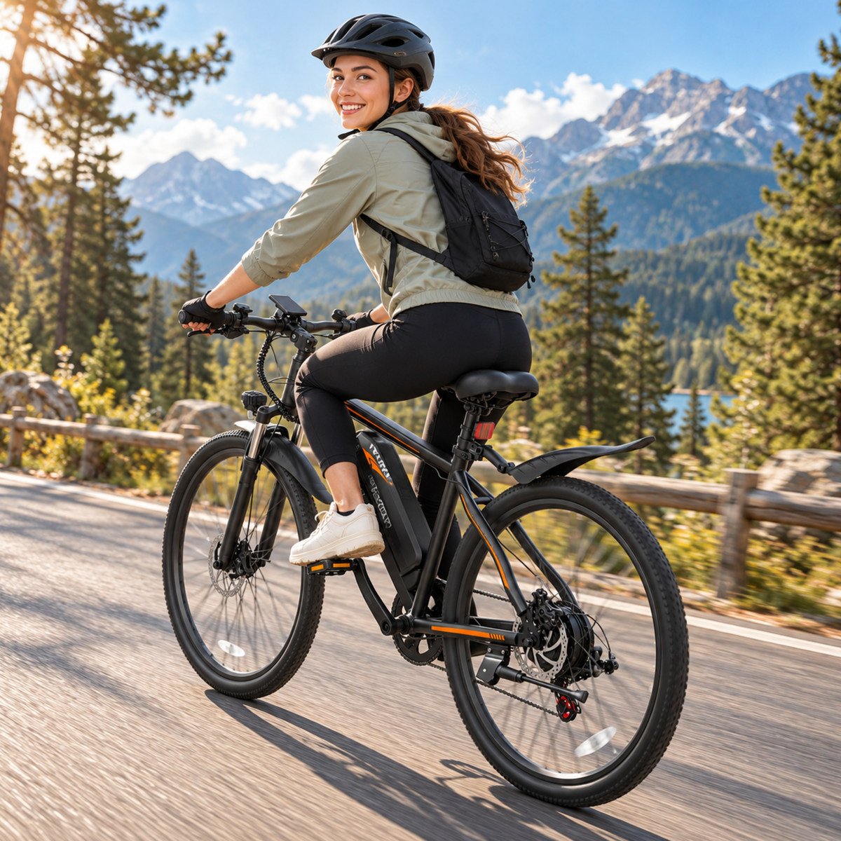 ZONVEER M26 vélo électrique avec temps de charge de 4-6 h – Wheelyshop