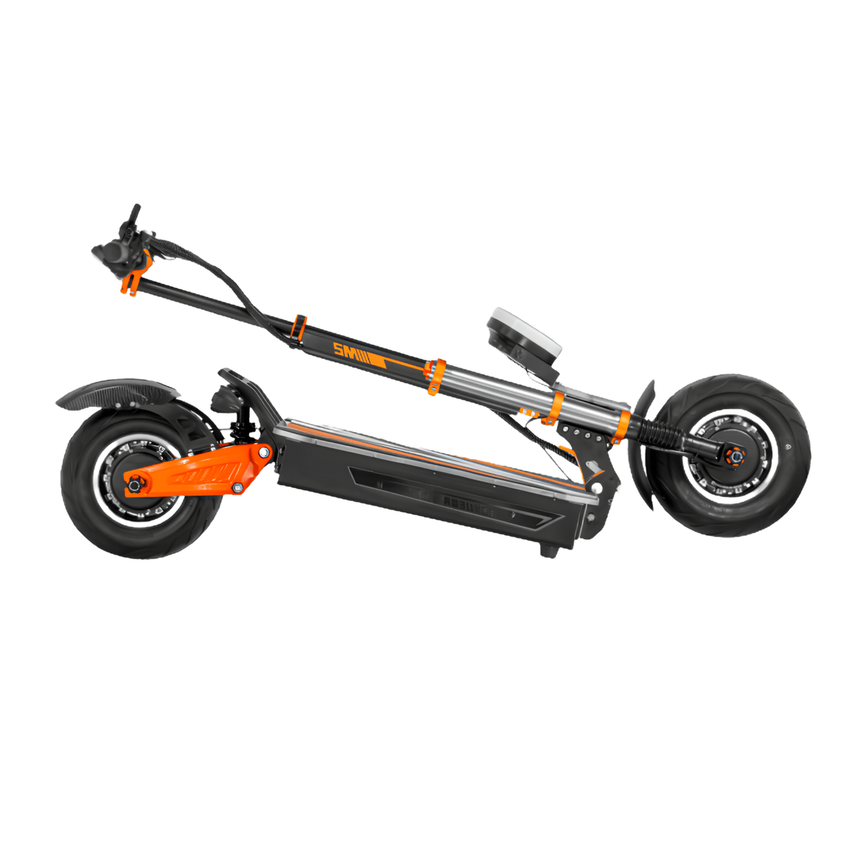 Trottinette électrique BOYUEDA M2 pliée