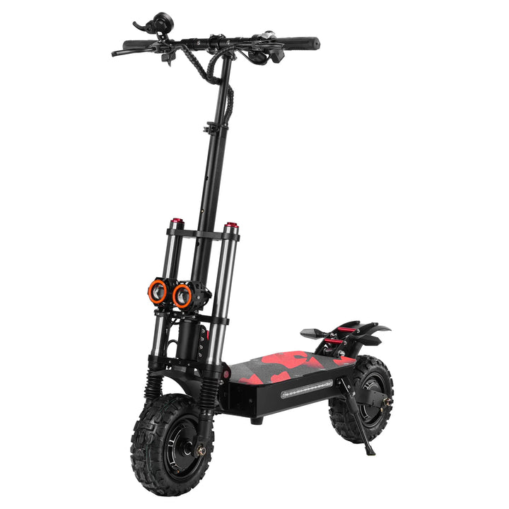 Trottinette électrique BOYUEDA S3-11 vue de trois-quarts avant