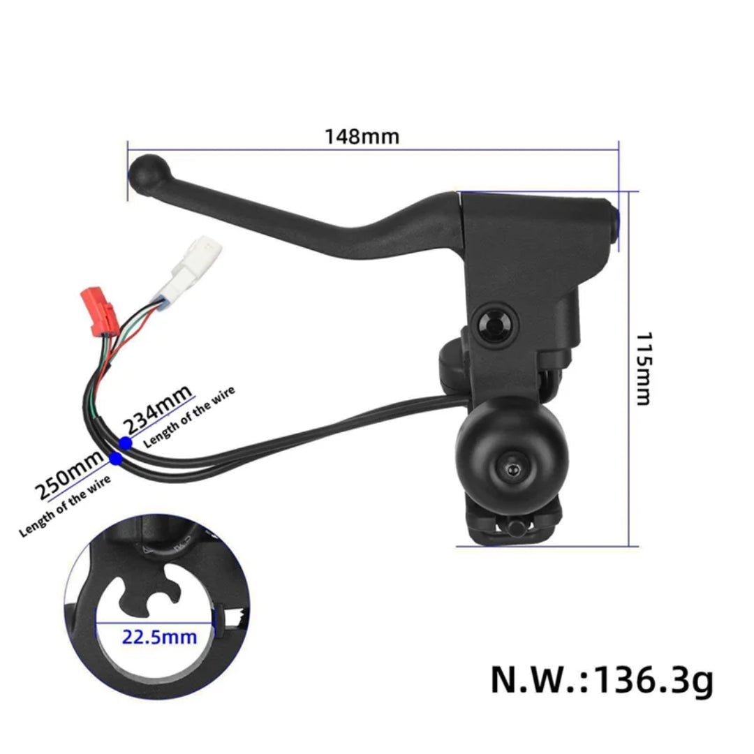 Bromshandtag med blinkersknapp Xiaomi Elite - Reservdel - Wheelyshop