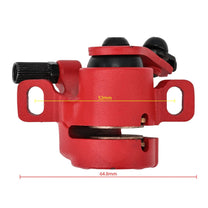 Dimensions : étrier de frein pour Ninebot F3/F3 Pro en rouge