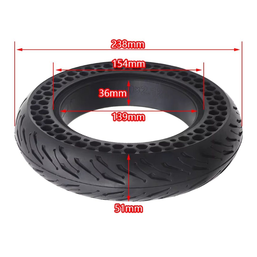 Däck 10" Honeycomb HX - Reservdel - Wheelyshop
