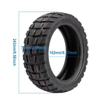 Dimensions : pneu à air tout-terrain 10" pour Dualtron