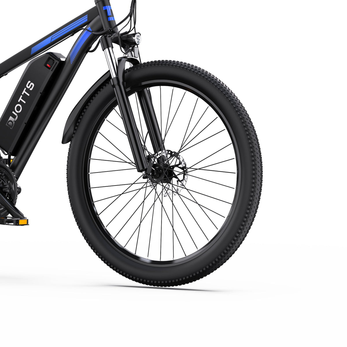Roue avant et fourche du Duotts C29-K