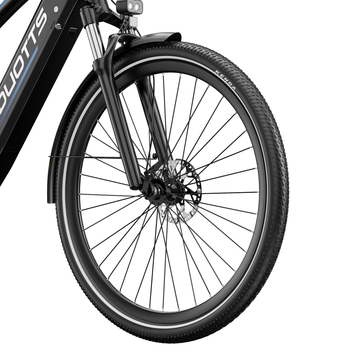 Roue avant et fourche du Duotts C29 Max