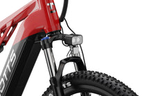 Suspension du Duotts E29 coloris rouge
