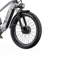 Roue avant et fourche du Duotts F26