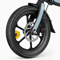 Roue avant et fourche du DYU C2