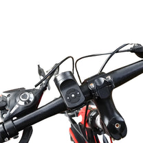 Klaxon électrique 120 dB sur le vélo, vue de biais