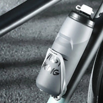 Porte-bidon pour cadre de vélo électrique avec une bouteille