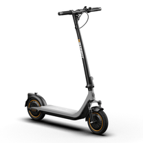 Trottinette électrique HIKERBOY CURTIS DUAL PRO vue de trois-quarts arrière coloris gris