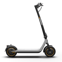 Trottinette électrique HIKERBOY CURTIS DUAL PRO vue de profil de l'autre côté coloris gris
