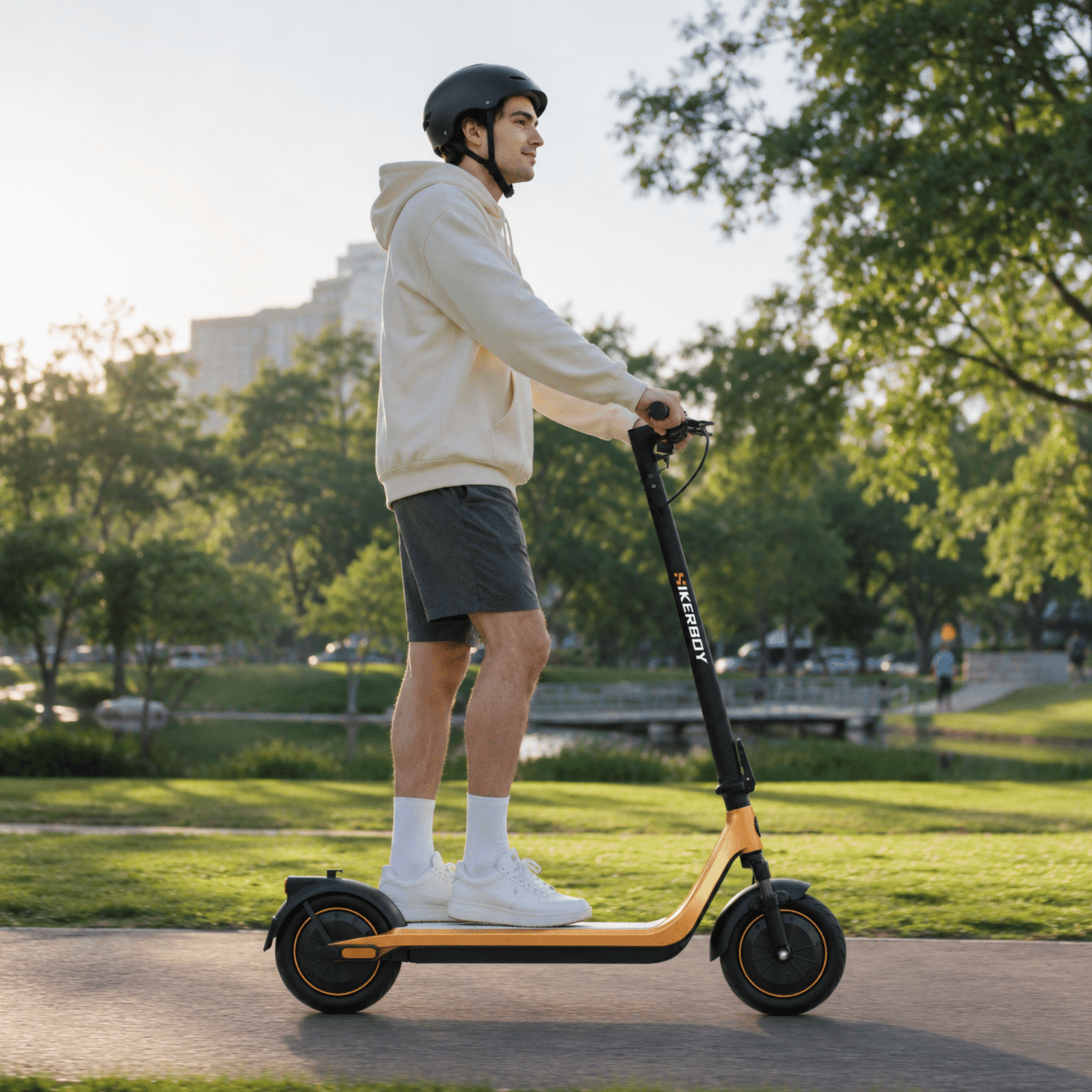 HIKERBOY CURTIS DUAL PRO - Elsparkcykel - Wheelyshop