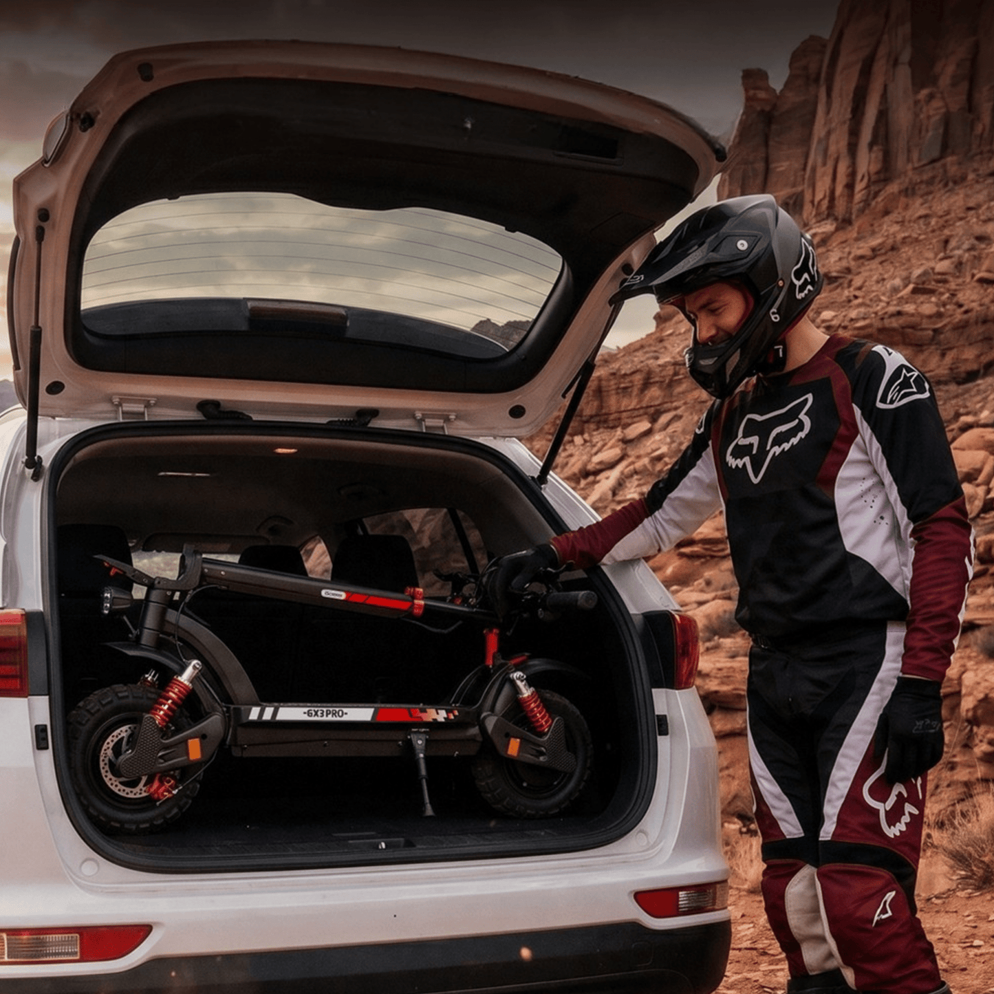 iScooter GX3 Pro - Elsparkcykel - Wheelyshop