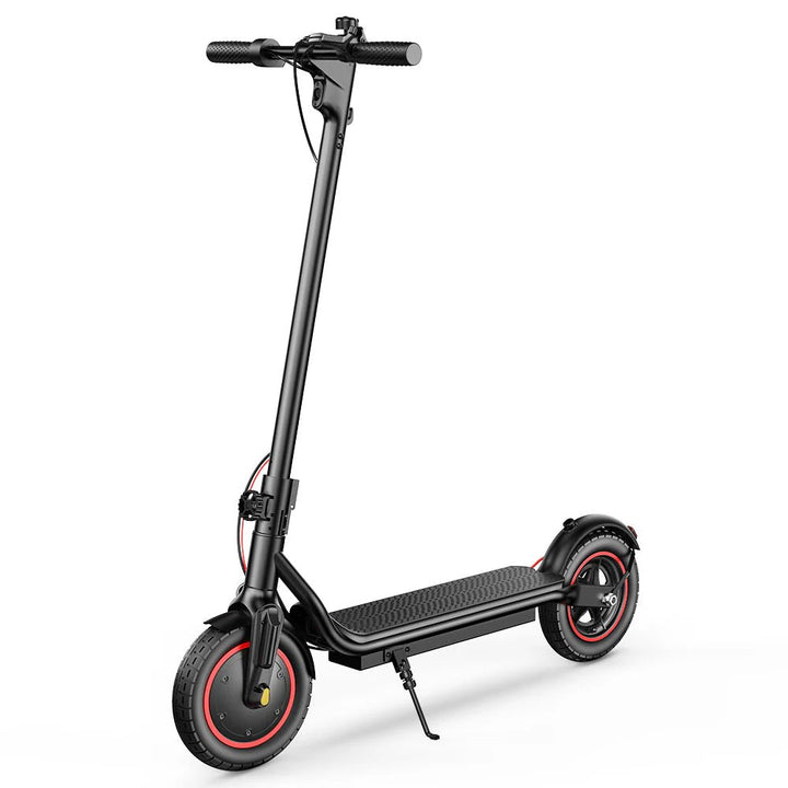 Trottinette électrique iScooter W6 vue de trois-quarts avant