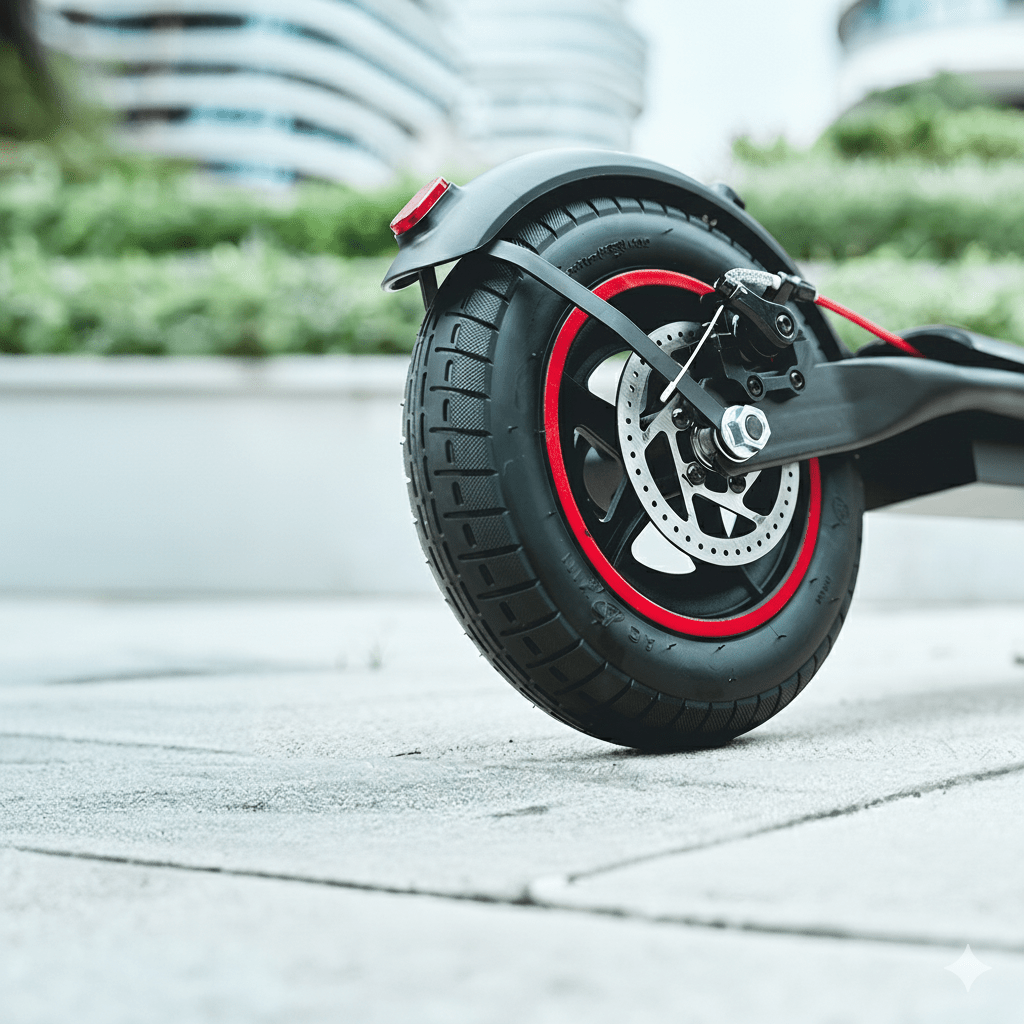 Roue arrière de l'iScooter W6