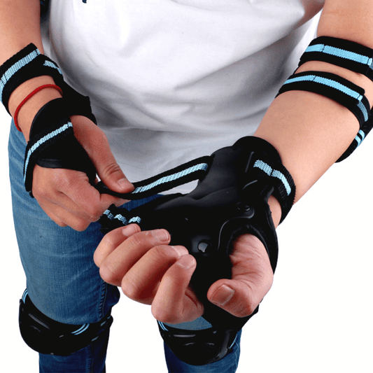 Knäskydd, armbågsskydd & handledsskydd (6 - pack) - Tillbehör - Wheelyshop