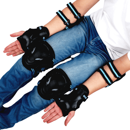 Knäskydd, armbågsskydd & handledsskydd (6 - pack) - Tillbehör - Wheelyshop