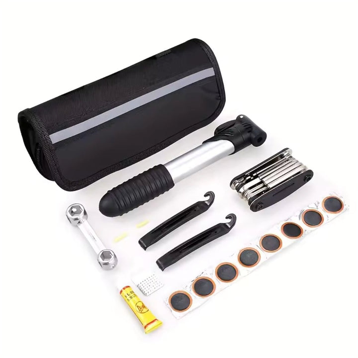 Kit de réparation complet pour pneus, toutes les pièces du kit