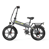 Vélo électrique pliant fat bike KOOLUX RK10 vu de trois-quarts avant
