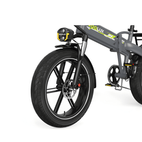 Roue avant et fourche du KOOLUX RK10