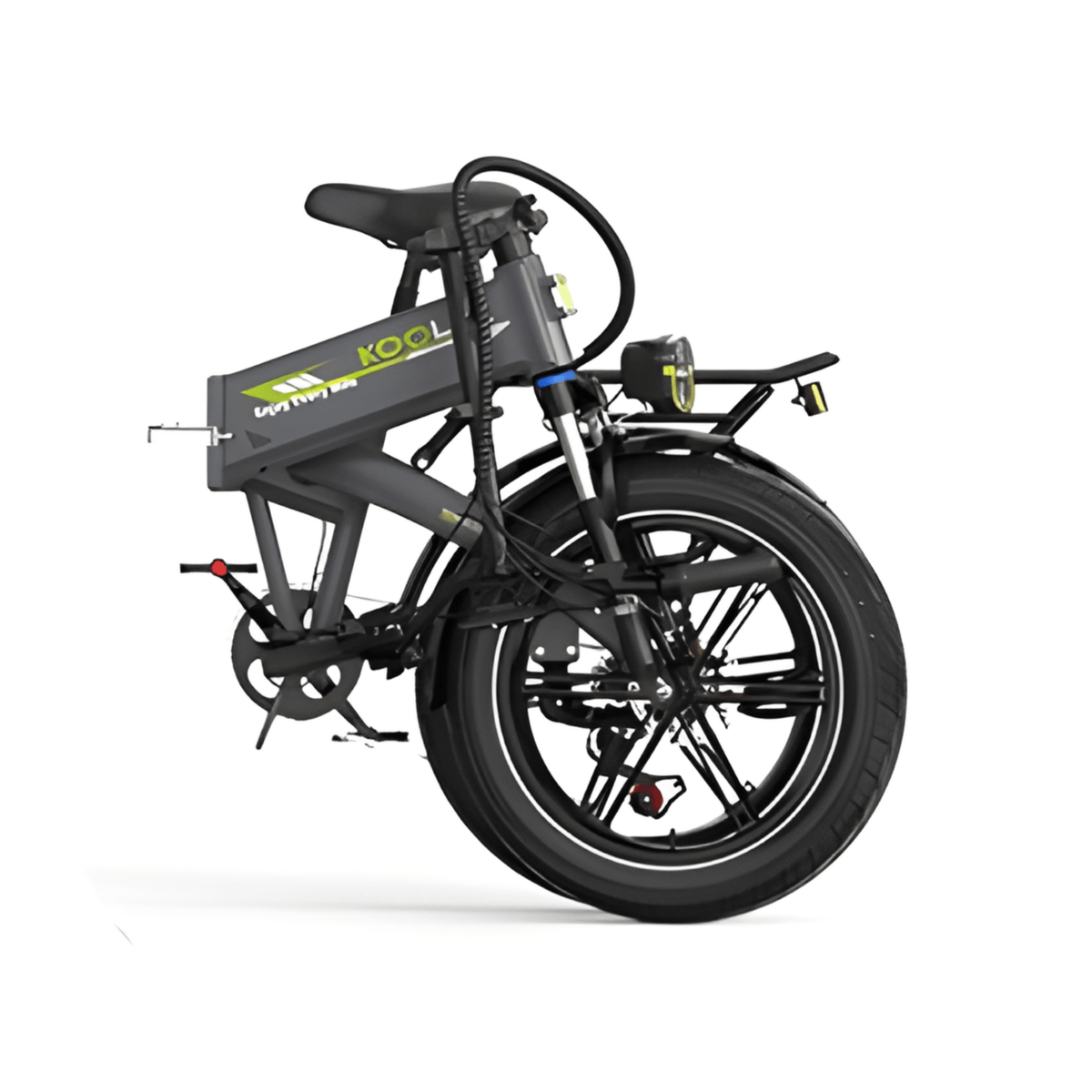 Vélo électrique pliant fat bike KOOLUX RK10 vu de trois-quarts arrière