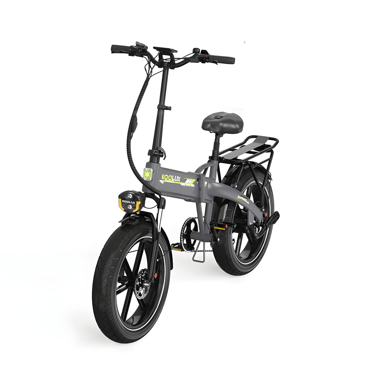 Vélo électrique pliant fat bike KOOLUX RK10 vu de trois-quarts avant