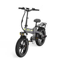 Vélo électrique pliant fat bike KOOLUX RK10 vu de trois-quarts avant