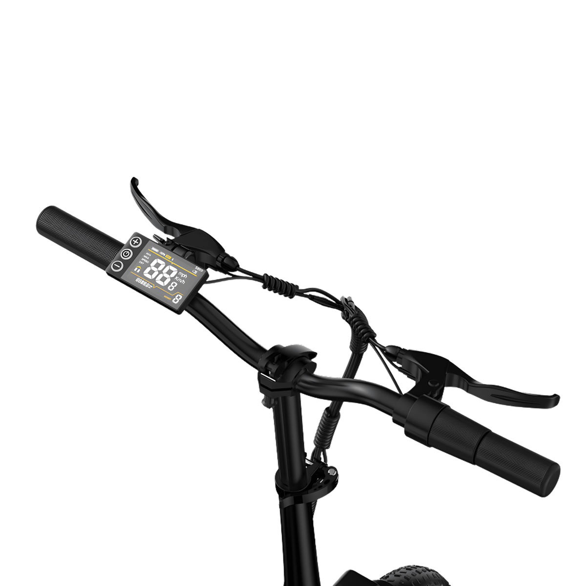 Guidon du KOOLUX X10 avec écran et commandes