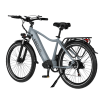 Vélo électrique KOOLUX X3 vu de trois-quarts avant coloris gris
