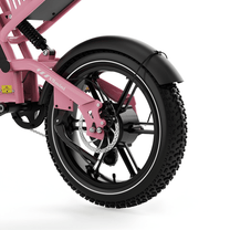 Roue arrière du KOOLUX X9 Mini coloris rose
