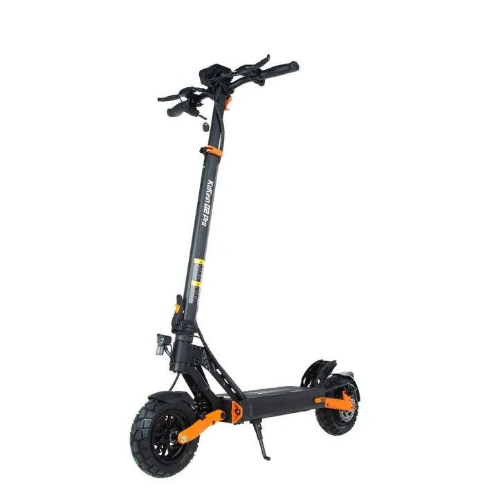 Trottinette électrique KuKirin G2 Pro VMP vue de trois-quarts avant