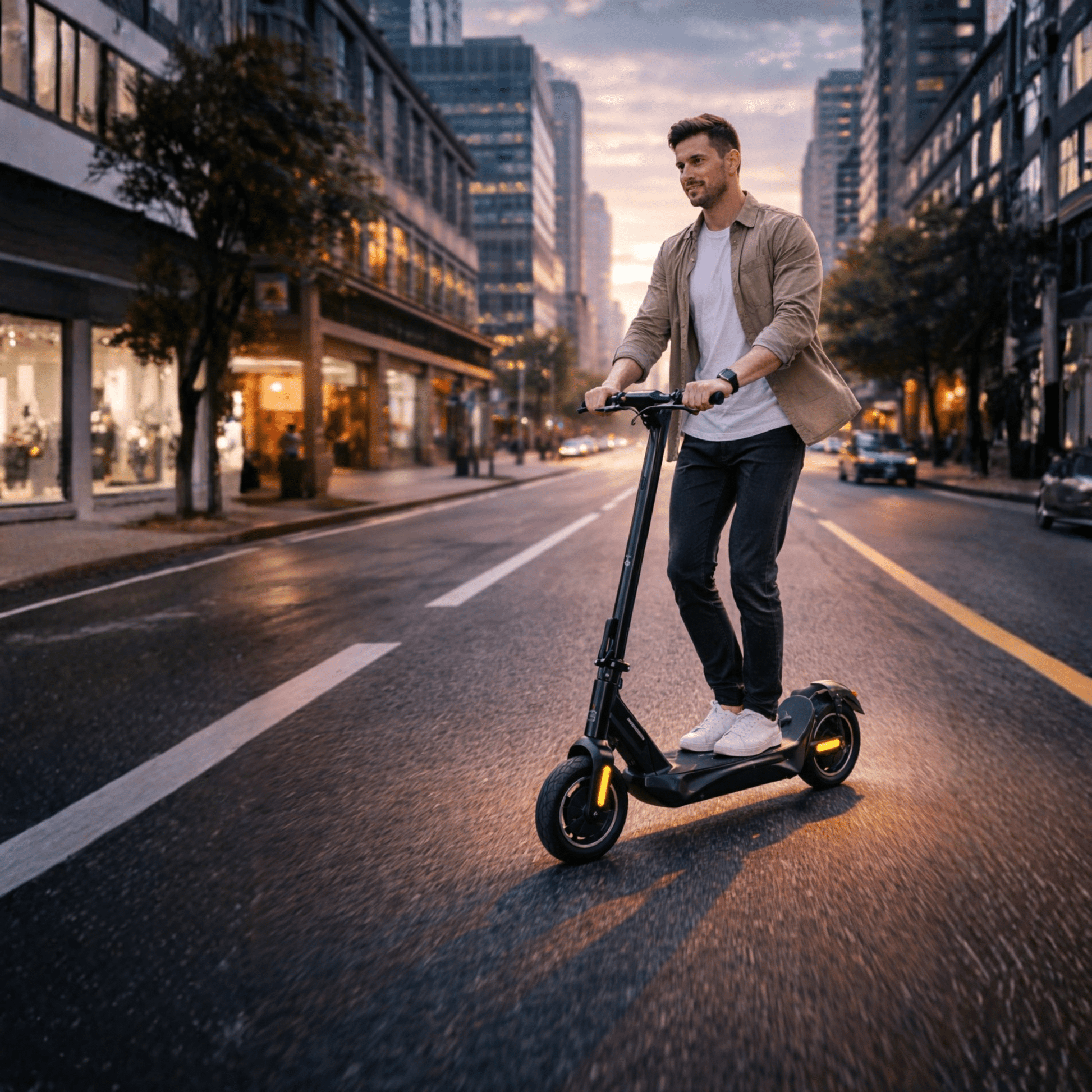 Nanrobot C1 - Elsparkcykel - Wheelyshop