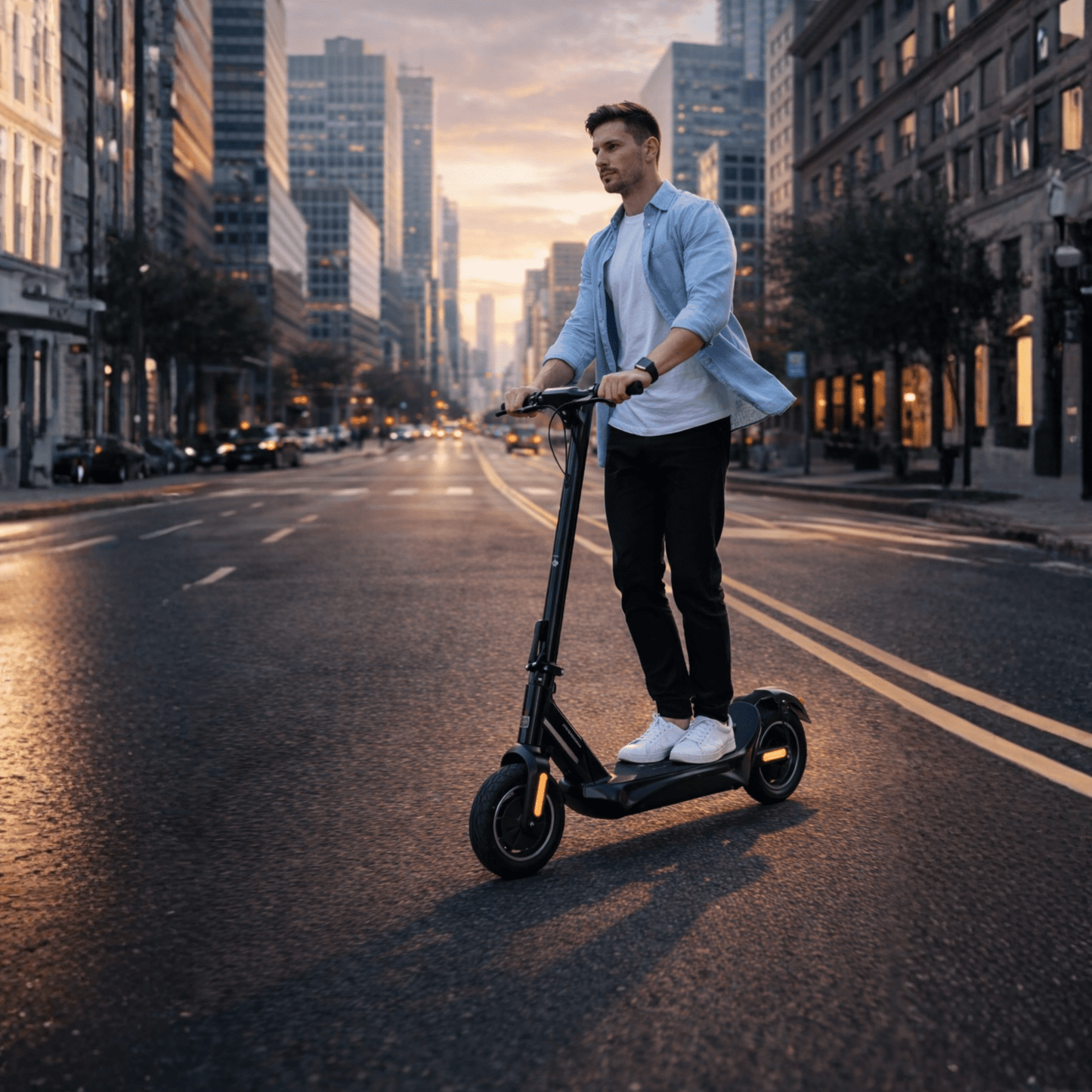 Nanrobot C1 - Elsparkcykel - Wheelyshop