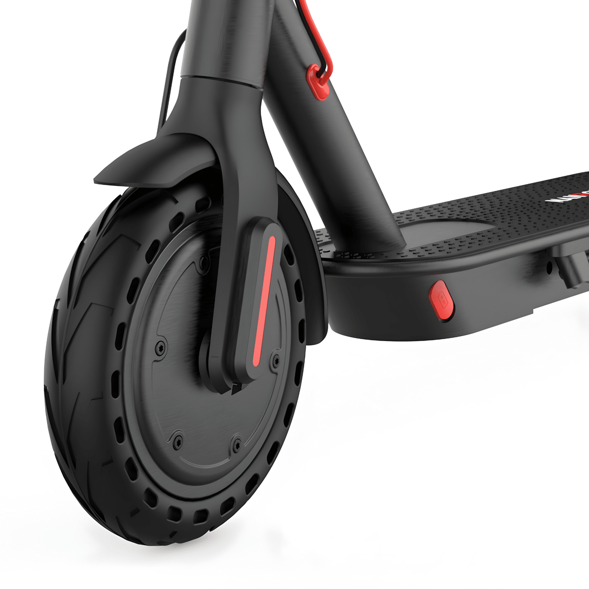 Roue avant et fourche de la Nanrobot H1