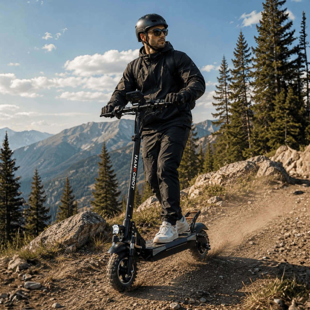 Nanrobot T1 - Trottinette électrique - Wheelyshop