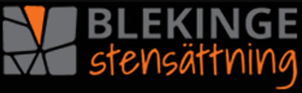 Blekinge stensättning företag logotyp