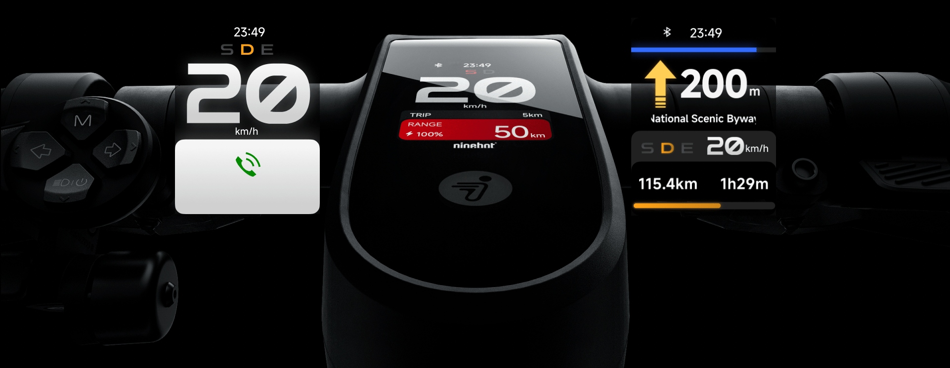 NINEBOT MAX G3 BY SEGWAY - Global version 45 km/h (FÖRHANDSBOKNING) - Elsparkcykel - Wheelyshop